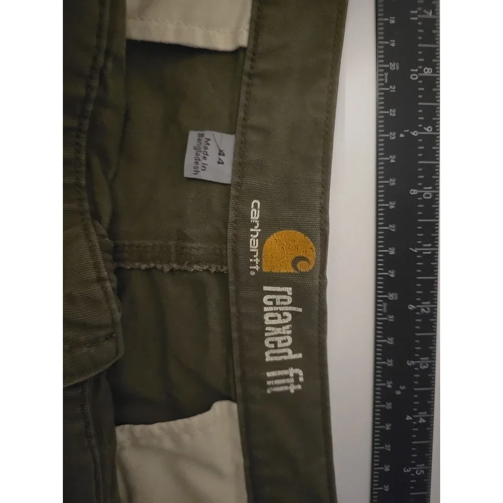 Carhartt Men's Relaxed Fit Cargo Shorts Green, Size 44